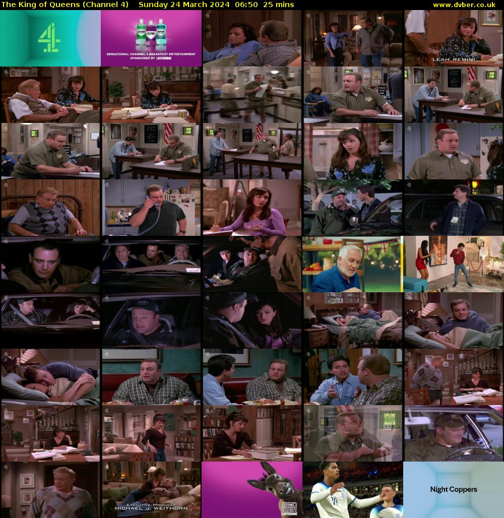The King of Queens (Channel 4) Sunday 24 March 2024 06:50 - 07:15