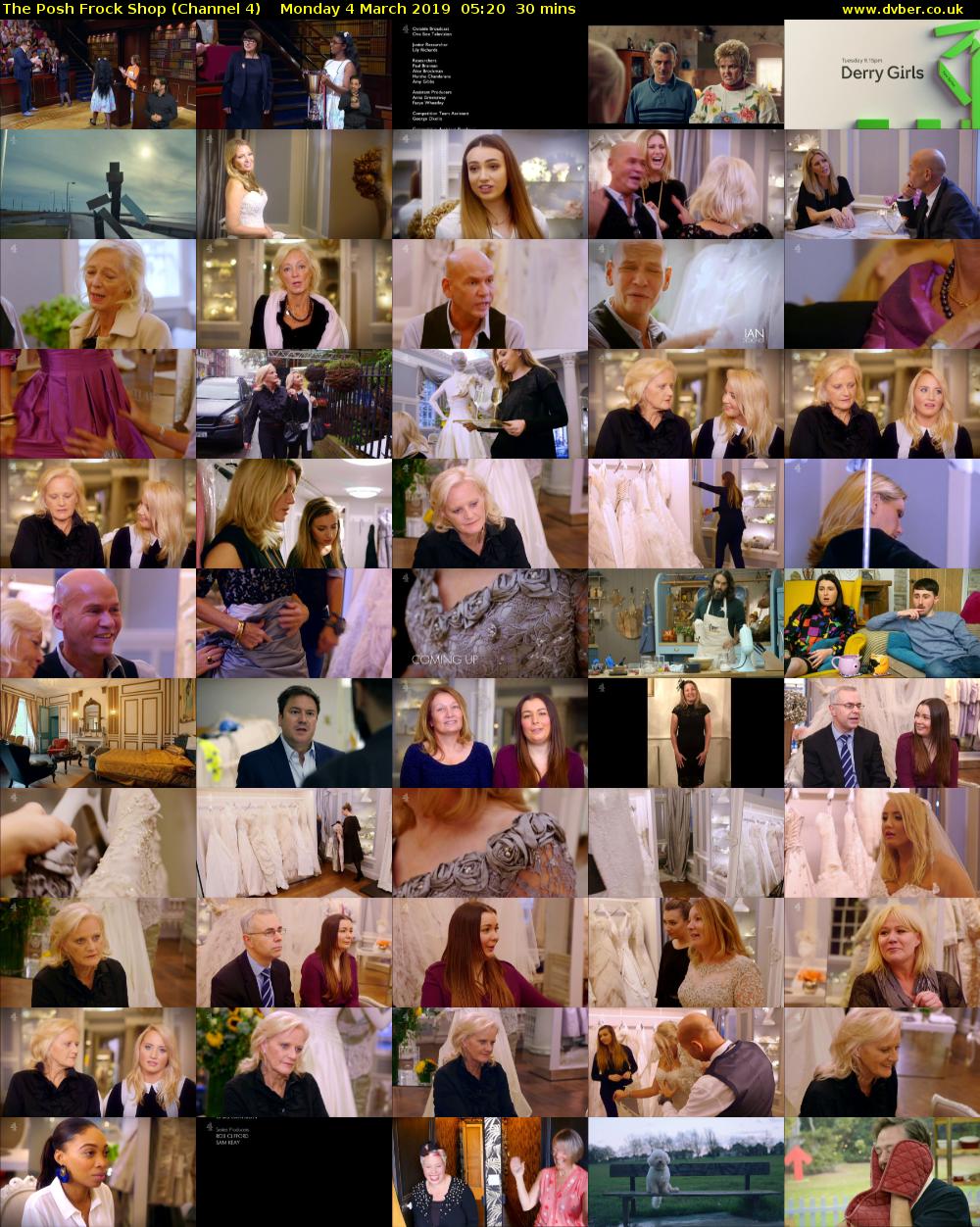 The Posh Frock Shop (Channel 4) Monday 4 March 2019 05:20 - 05:50