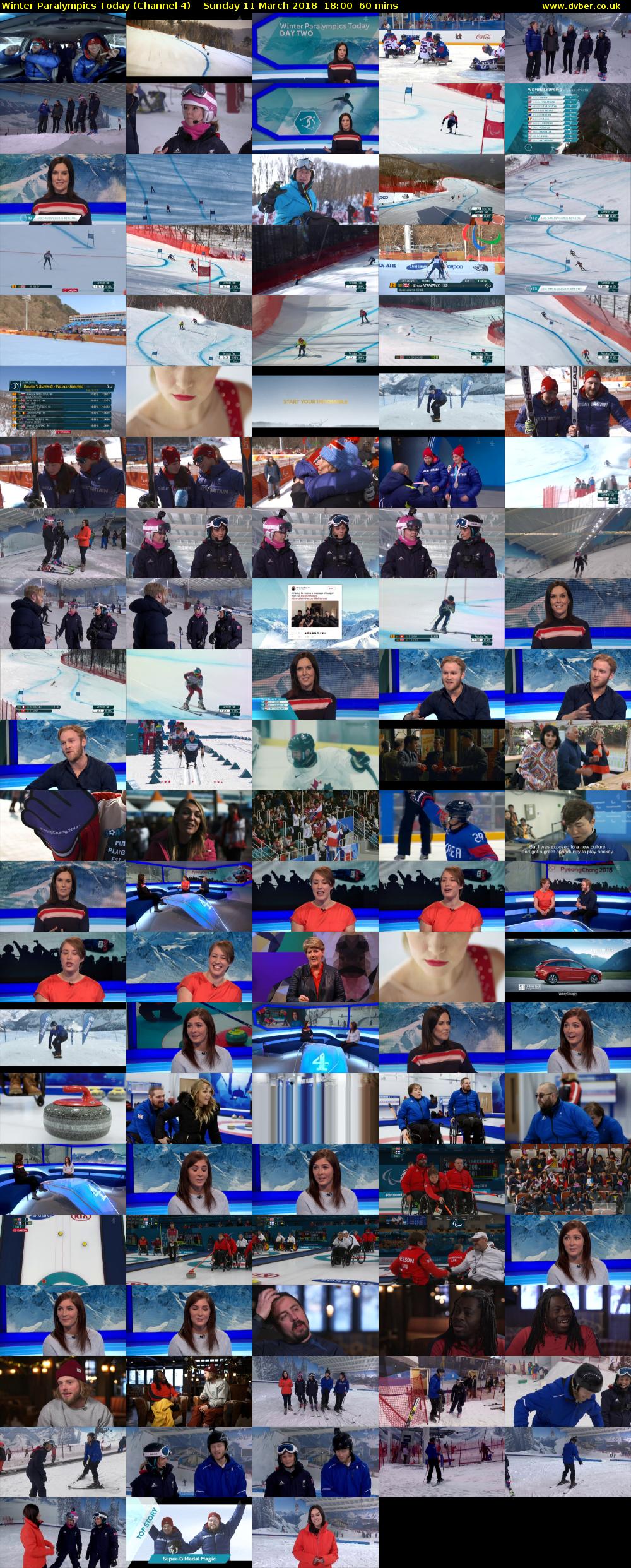 Winter Paralympics Today (Channel 4) Sunday 11 March 2018 18:00 - 19:00