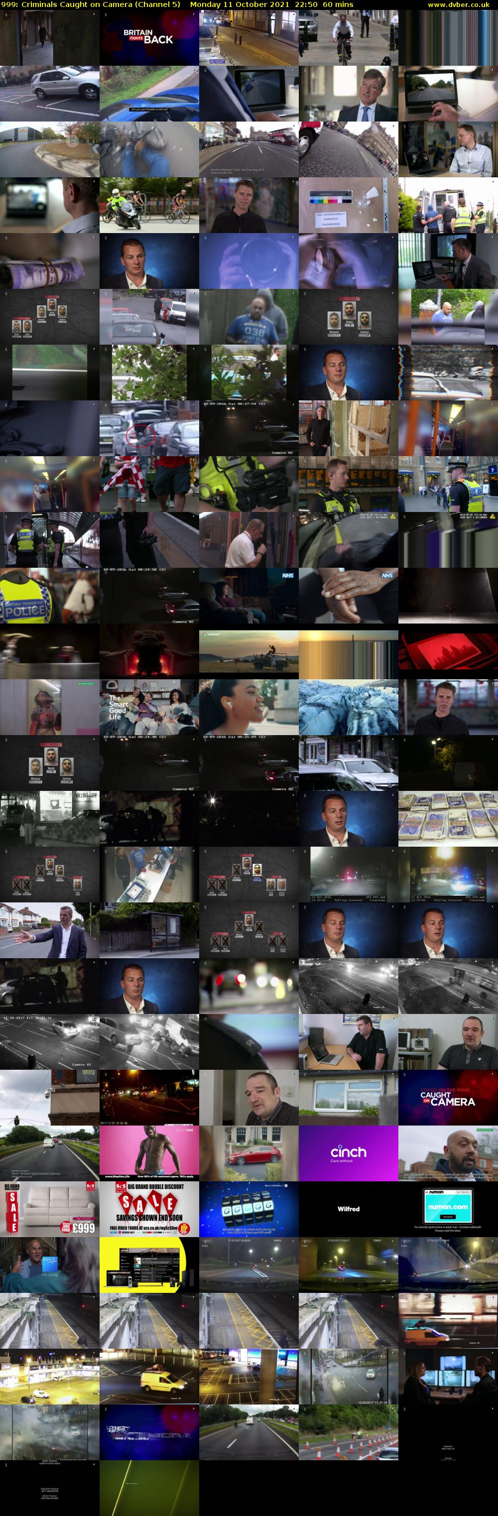999: Criminals Caught on Camera (Channel 5) Monday 11 October 2021 22:50 - 23:50