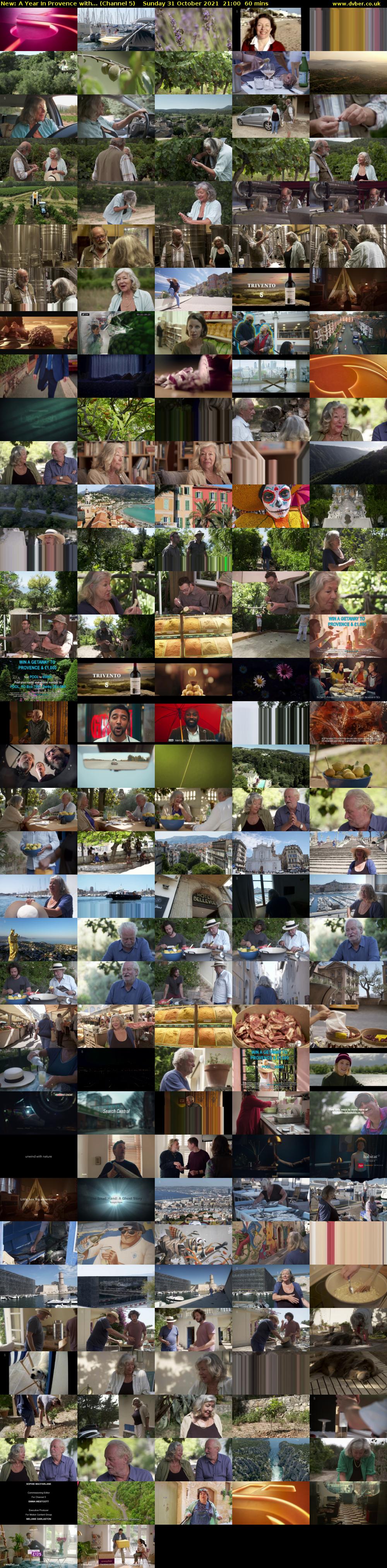 A Year In Provence with... (Channel 5) Sunday 31 October 2021 21:00 - 22:00