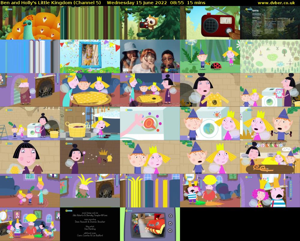 Ben and Holly's Little Kingdom (Channel 5) Wednesday 15 June 2022 08:55 - 09:10
