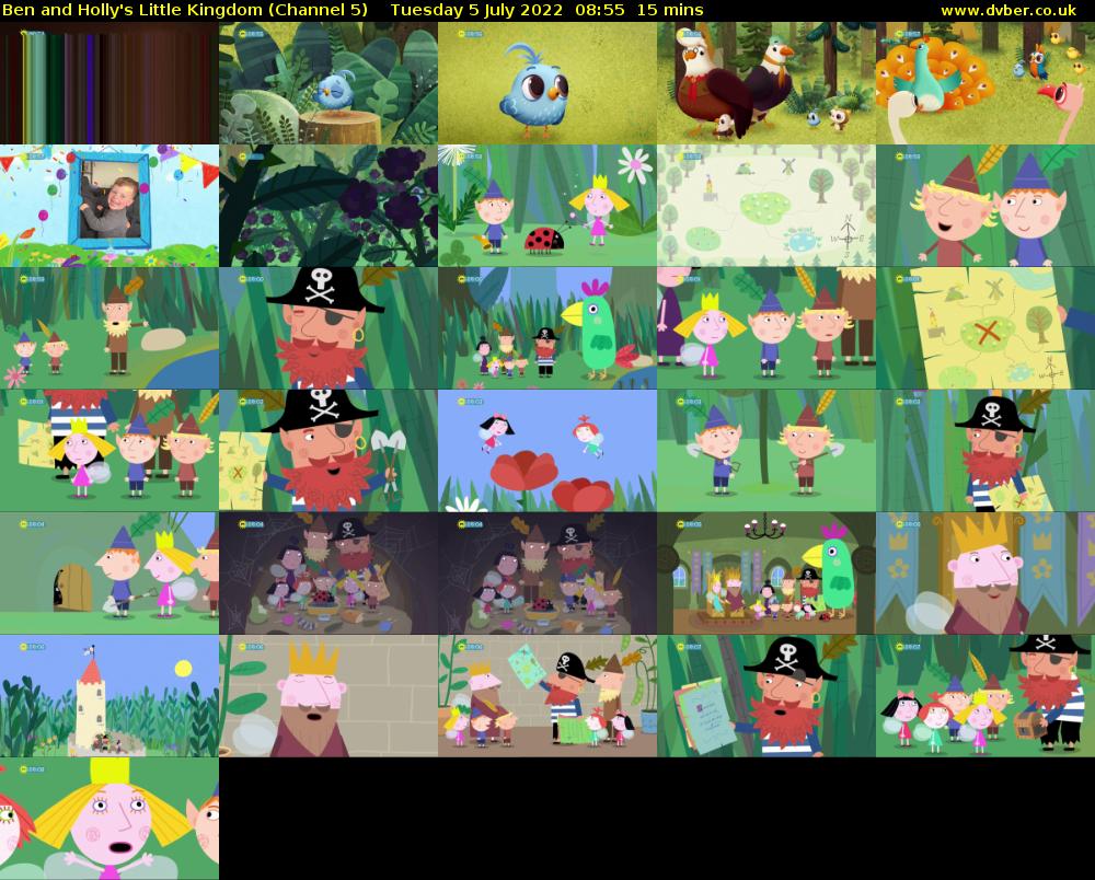 Ben and Holly's Little Kingdom (Channel 5) Tuesday 5 July 2022 08:55 - 09:10