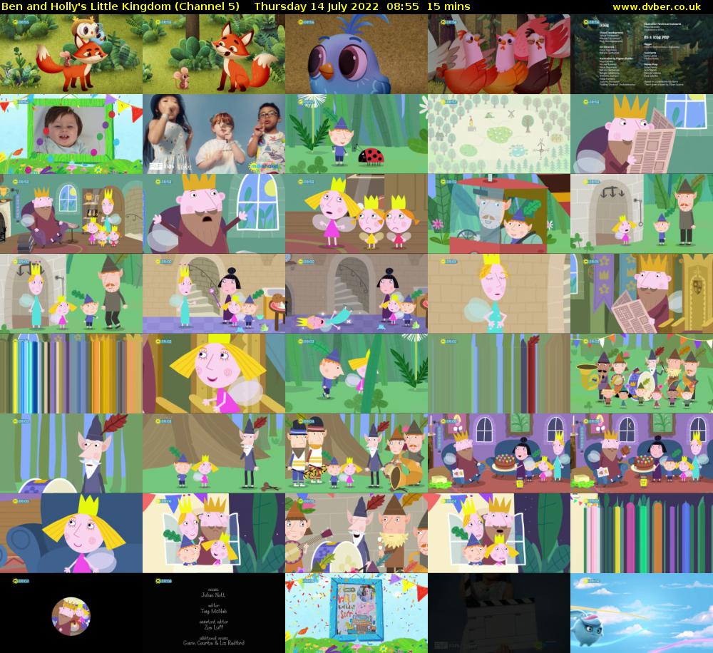 Ben and Holly's Little Kingdom (Channel 5) Thursday 14 July 2022 08:55 - 09:10
