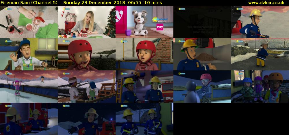 Fireman Sam (Channel 5) Sunday 23 December 2018 06:55 - 07:05