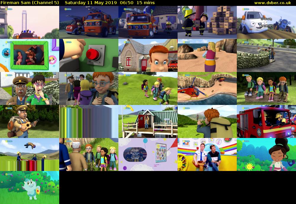 Fireman Sam (Channel 5) Saturday 11 May 2019 06:50 - 07:05