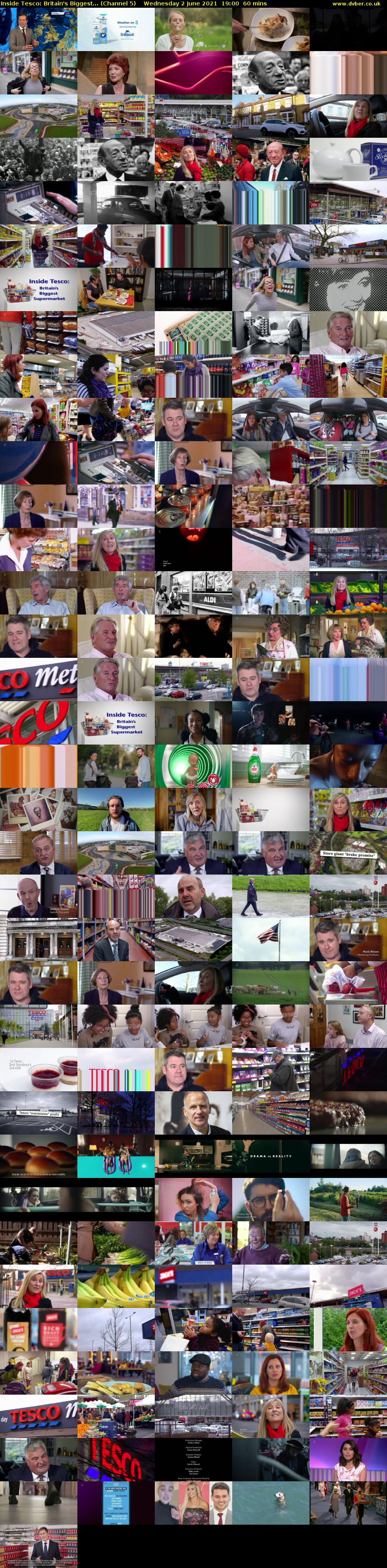 Inside Tesco: Britain's Biggest... (Channel 5) Wednesday 2 June 2021 19:00 - 20:00