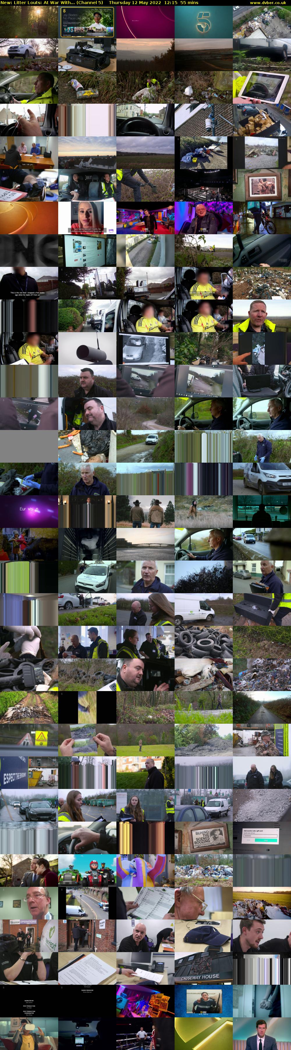 Litter Louts: At War With... (Channel 5) Thursday 12 May 2022 12:15 - 13:10