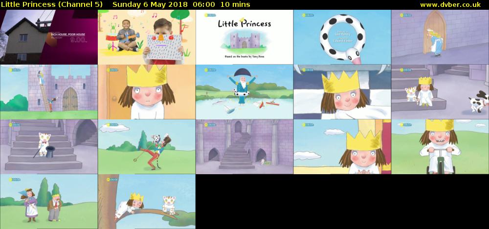 Little Princess (Channel 5) Sunday 6 May 2018 06:00 - 06:10