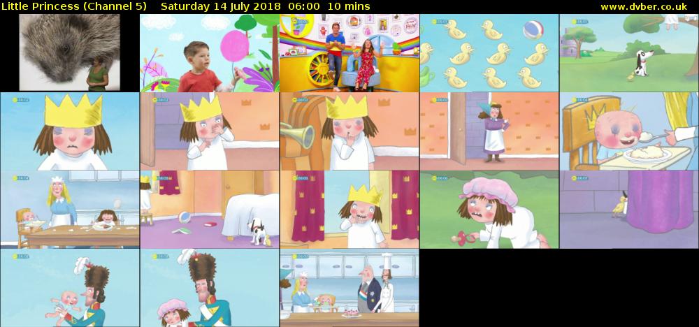 Little Princess (Channel 5) Saturday 14 July 2018 06:00 - 06:10