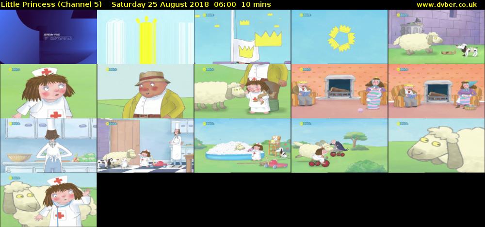 Little Princess (Channel 5) Saturday 25 August 2018 06:00 - 06:10