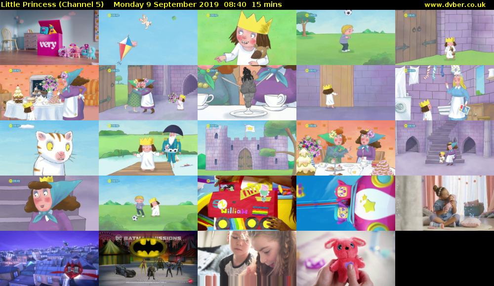 Little Princess (Channel 5) Monday 9 September 2019 08:40 - 08:55