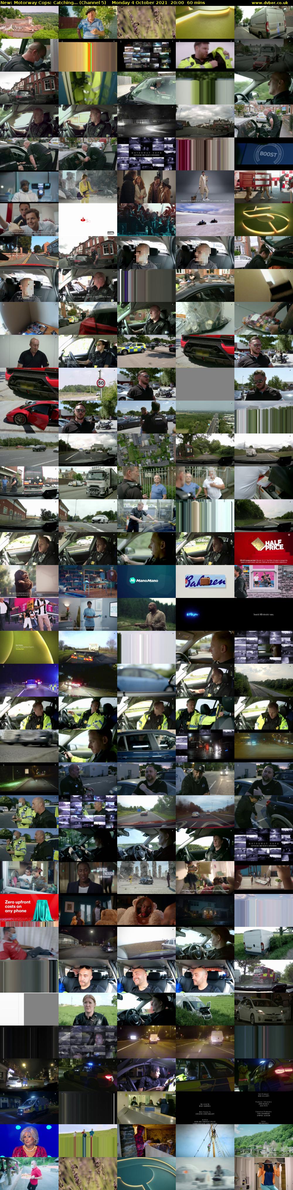 Motorway Cops: Catching... (Channel 5) Monday 4 October 2021 20:00 - 21:00