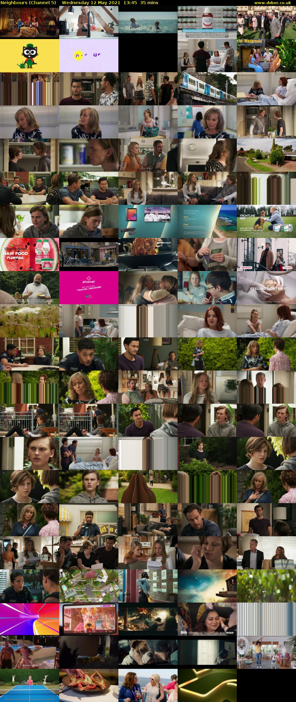 Neighbours (Channel 5) Wednesday 12 May 2021 13:45 - 14:20