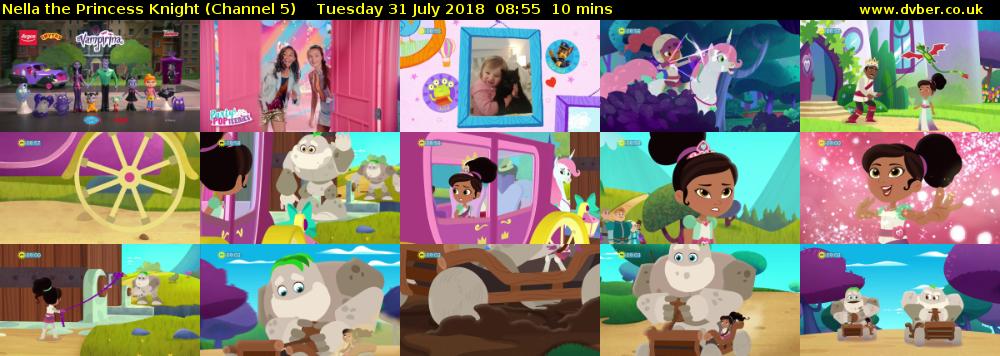 Nella the Princess Knight (Channel 5) Tuesday 31 July 2018 08:55 - 09:05
