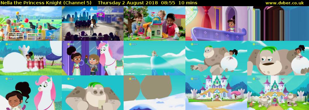 Nella the Princess Knight (Channel 5) Thursday 2 August 2018 08:55 - 09:05