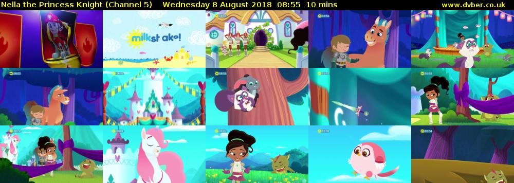 Nella the Princess Knight (Channel 5) Wednesday 8 August 2018 08:55 - 09:05