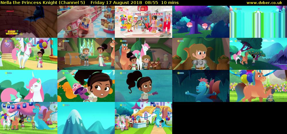 Nella the Princess Knight (Channel 5) Friday 17 August 2018 08:55 - 09:05