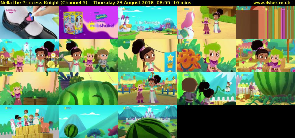Nella the Princess Knight (Channel 5) Thursday 23 August 2018 08:55 - 09:05