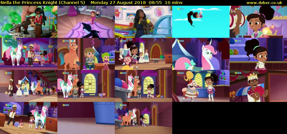 Nella the Princess Knight (Channel 5) Monday 27 August 2018 08:55 - 09:05