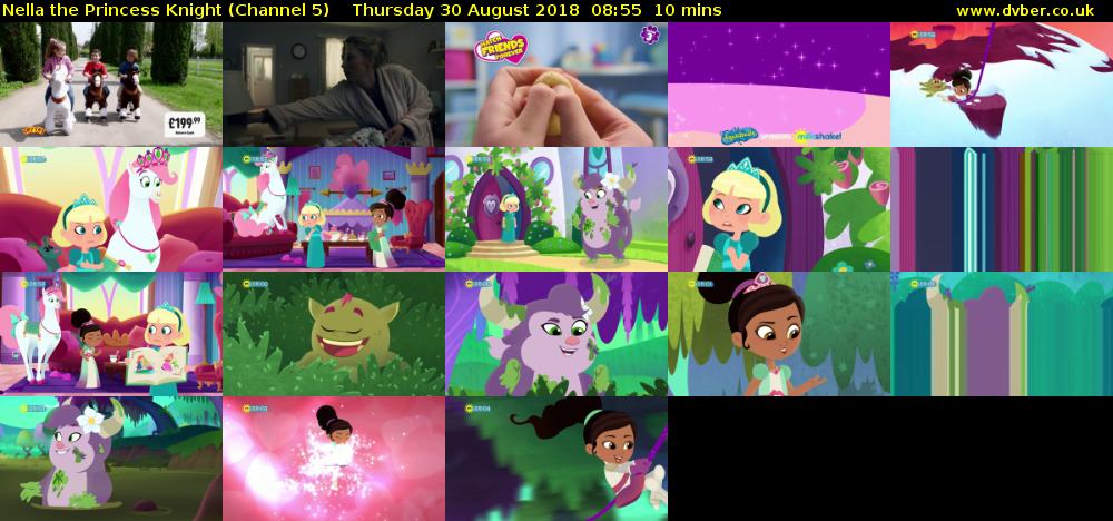 Nella the Princess Knight (Channel 5) Thursday 30 August 2018 08:55 - 09:05