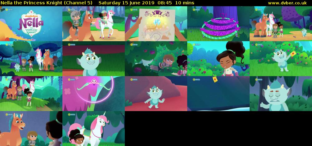 Nella the Princess Knight (Channel 5) Saturday 15 June 2019 08:45 - 08:55
