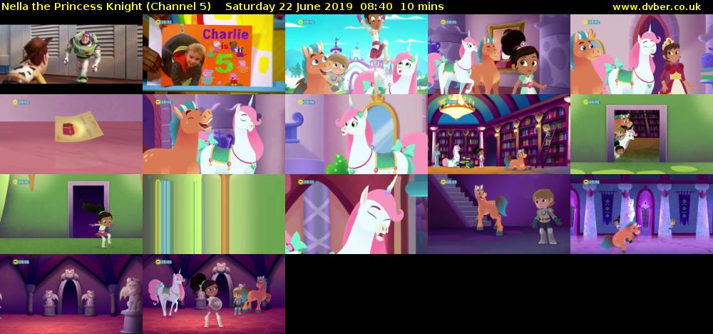 Nella the Princess Knight (Channel 5) Saturday 22 June 2019 08:40 - 08:50