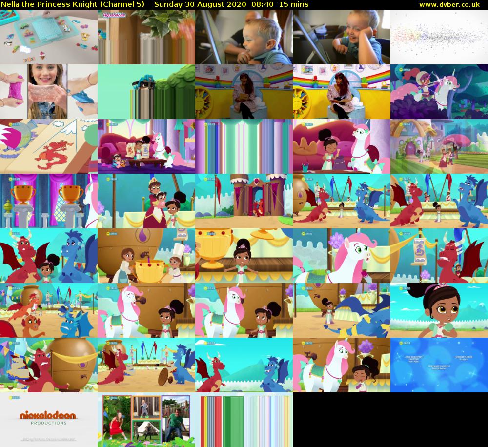 Nella the Princess Knight (Channel 5) Sunday 30 August 2020 08:40 - 08:55