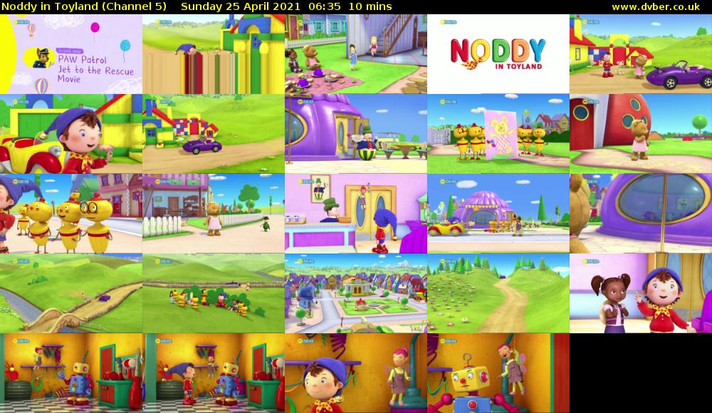 Noddy in Toyland (Channel 5) Sunday 25 April 2021 06:35 - 06:45