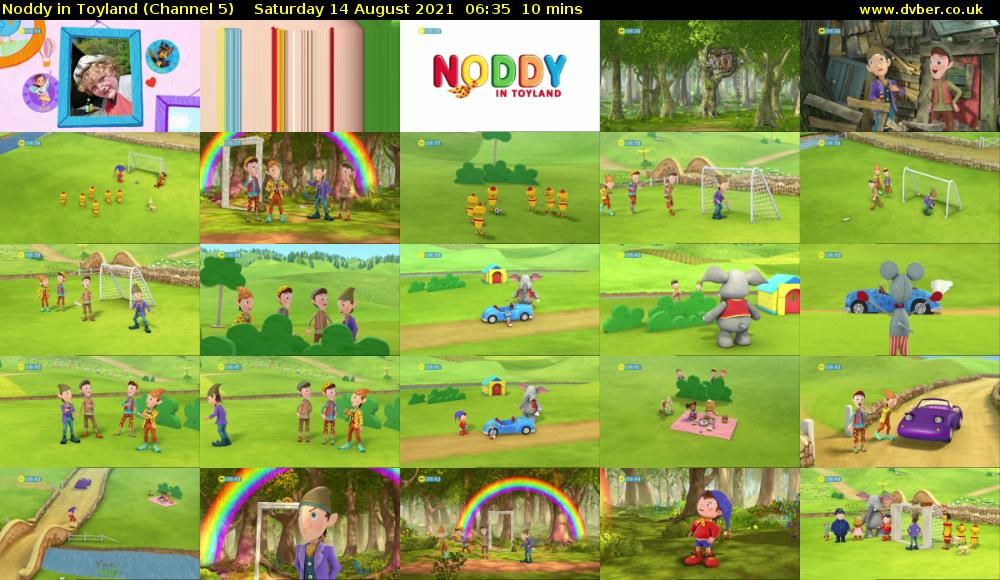 Noddy in Toyland (Channel 5) Saturday 14 August 2021 06:35 - 06:45
