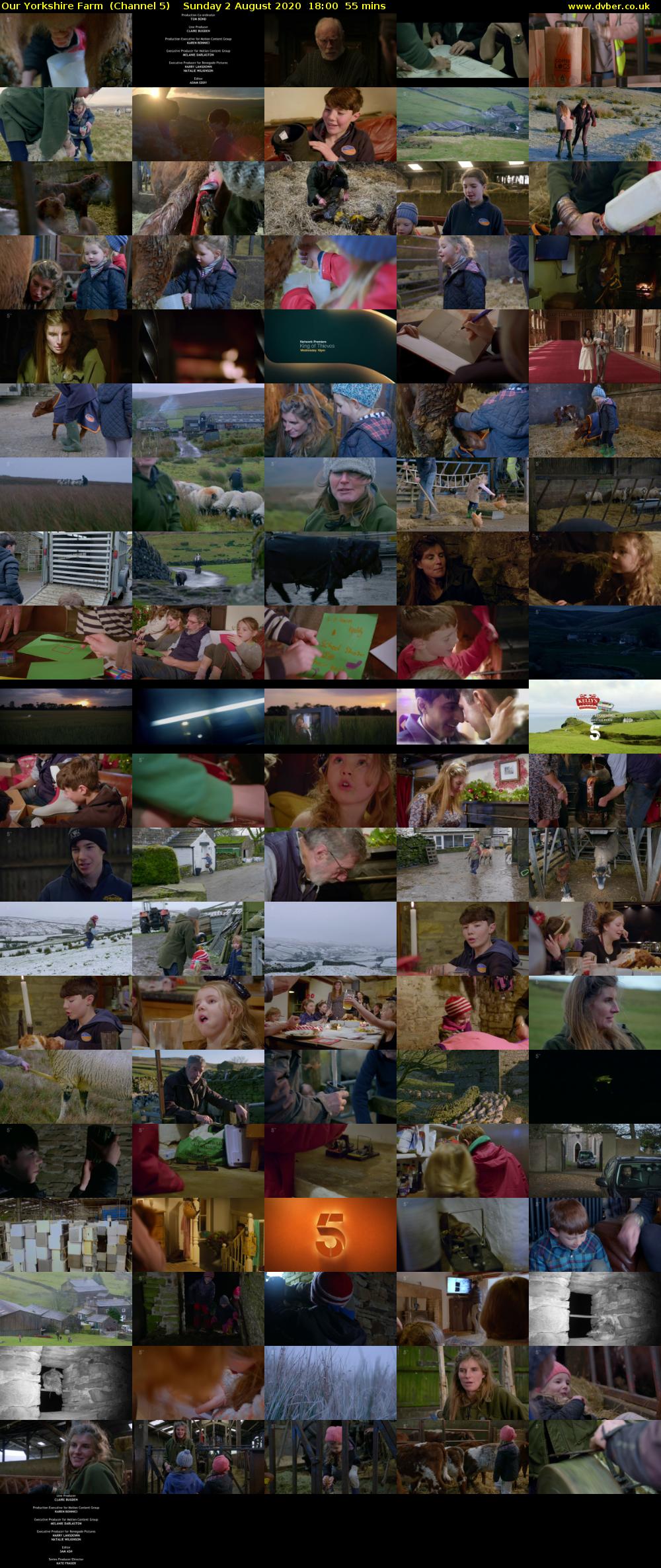 Our Yorkshire Farm  (Channel 5) Sunday 2 August 2020 18:00 - 18:55