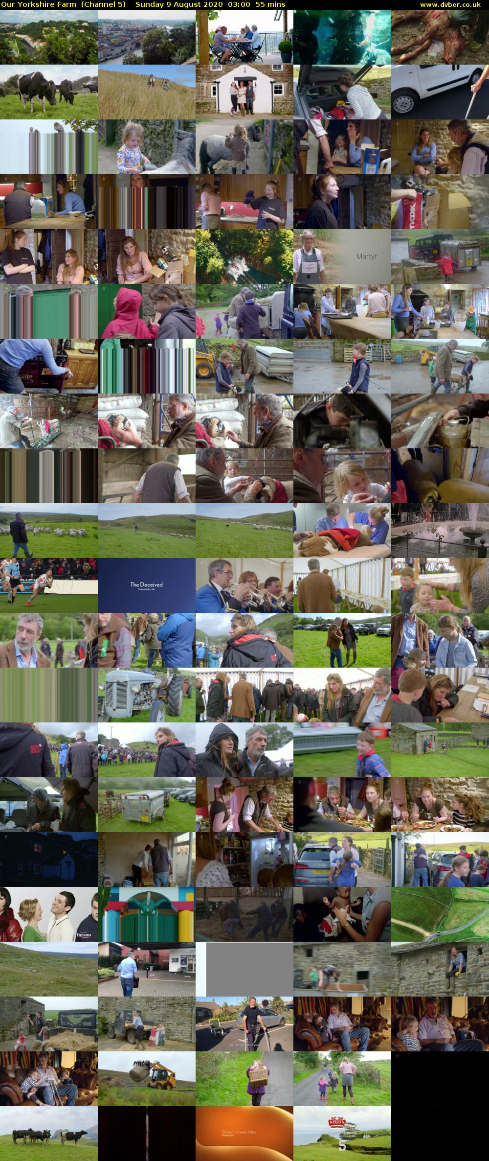 Our Yorkshire Farm  (Channel 5) Sunday 9 August 2020 03:00 - 03:55