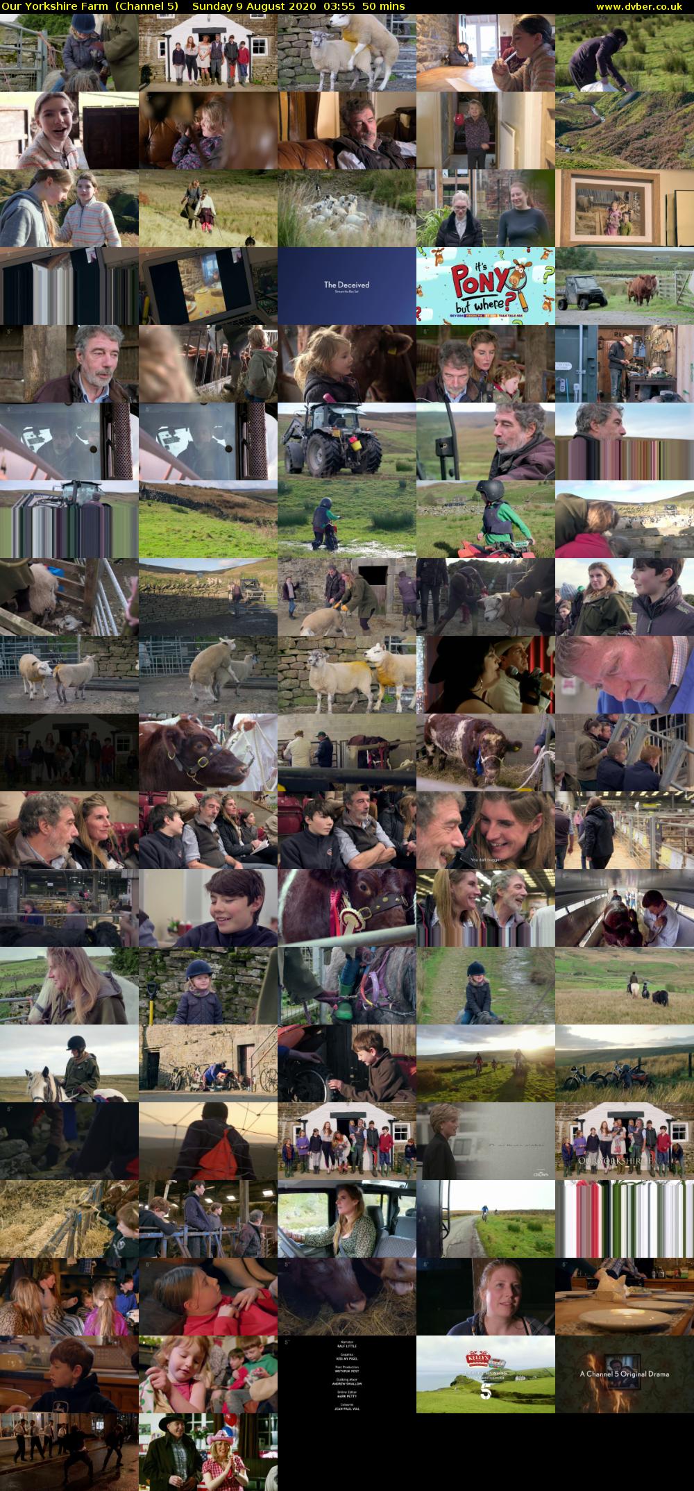 Our Yorkshire Farm  (Channel 5) Sunday 9 August 2020 03:55 - 04:45