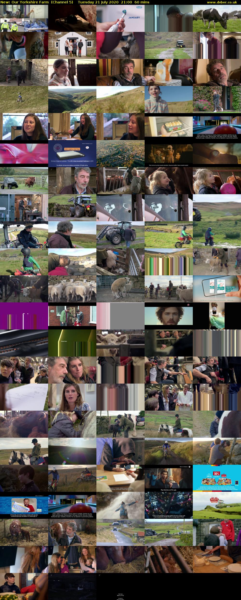 Our Yorkshire Farm (Channel 5) Tuesday 21 July 2020 21:00 - 22:00