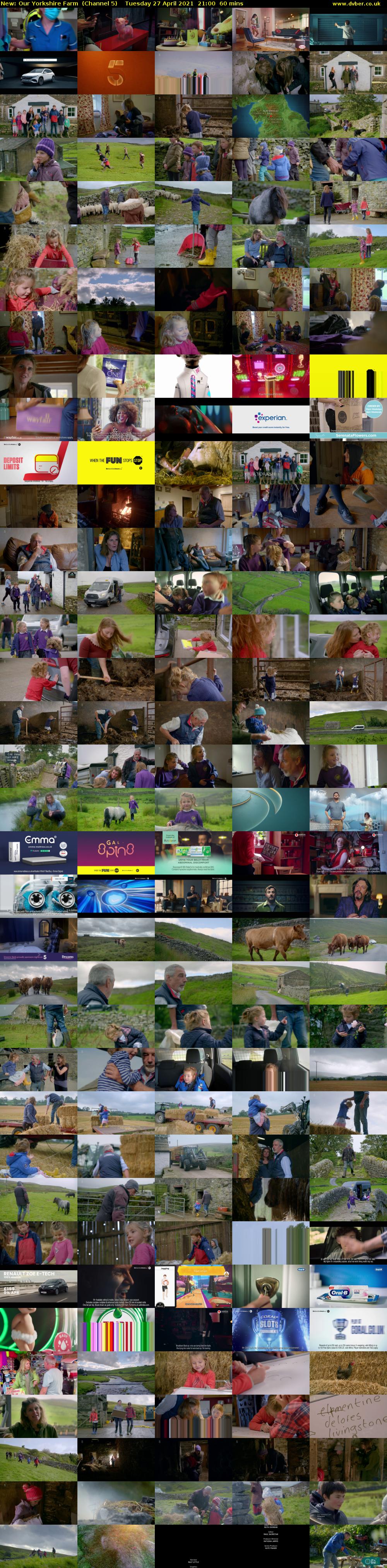 Our Yorkshire Farm (Channel 5) Tuesday 27 April 2021 21:00 - 22:00