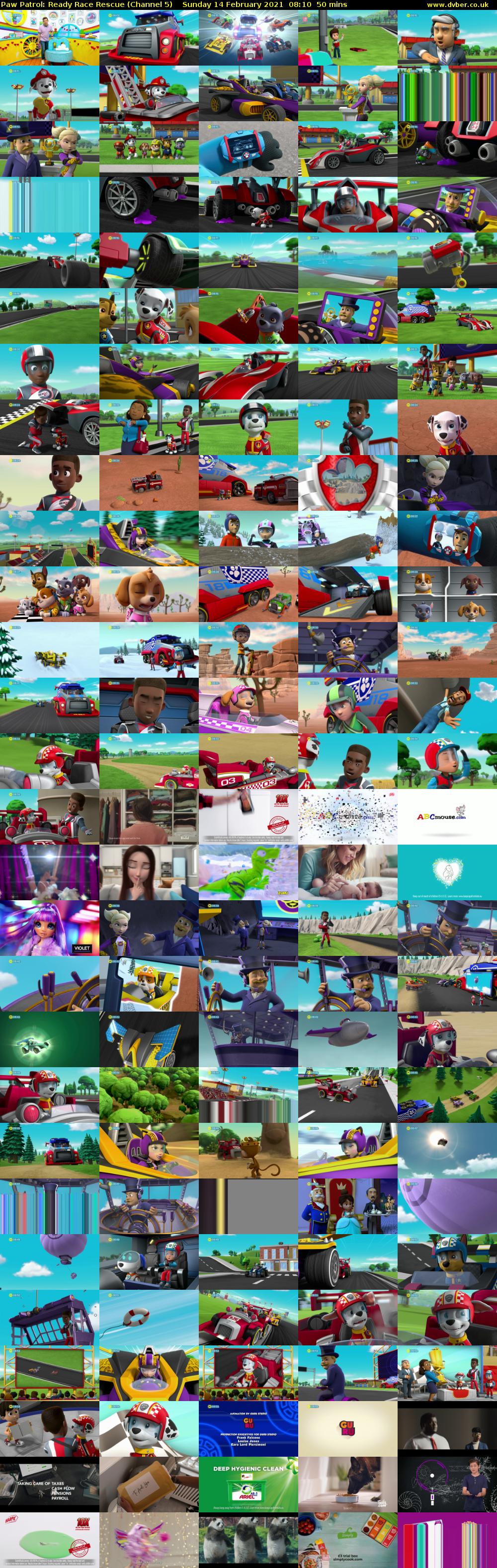 Paw Patrol: Ready Race Rescue (Channel 5) Sunday 14 February 2021 08:10 - 09:00