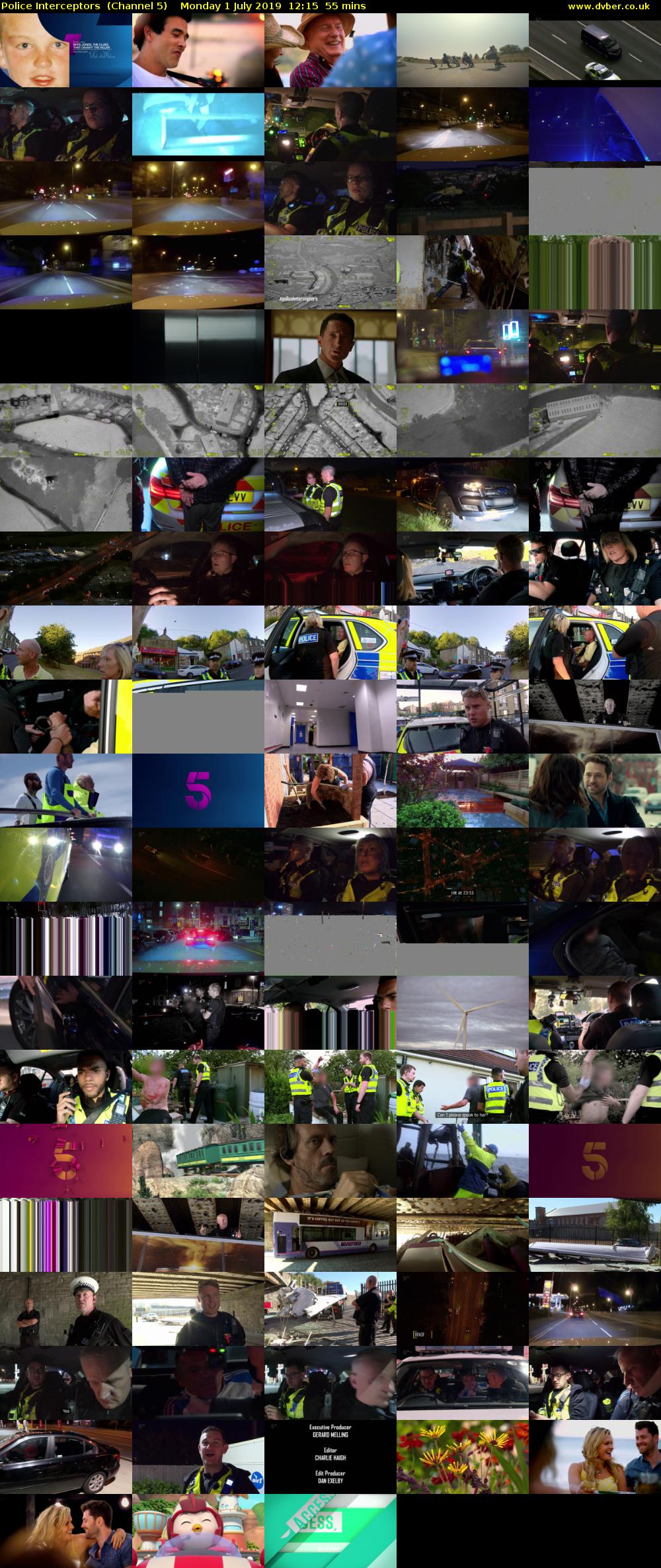 Police Interceptors  (Channel 5) Monday 1 July 2019 12:15 - 13:10