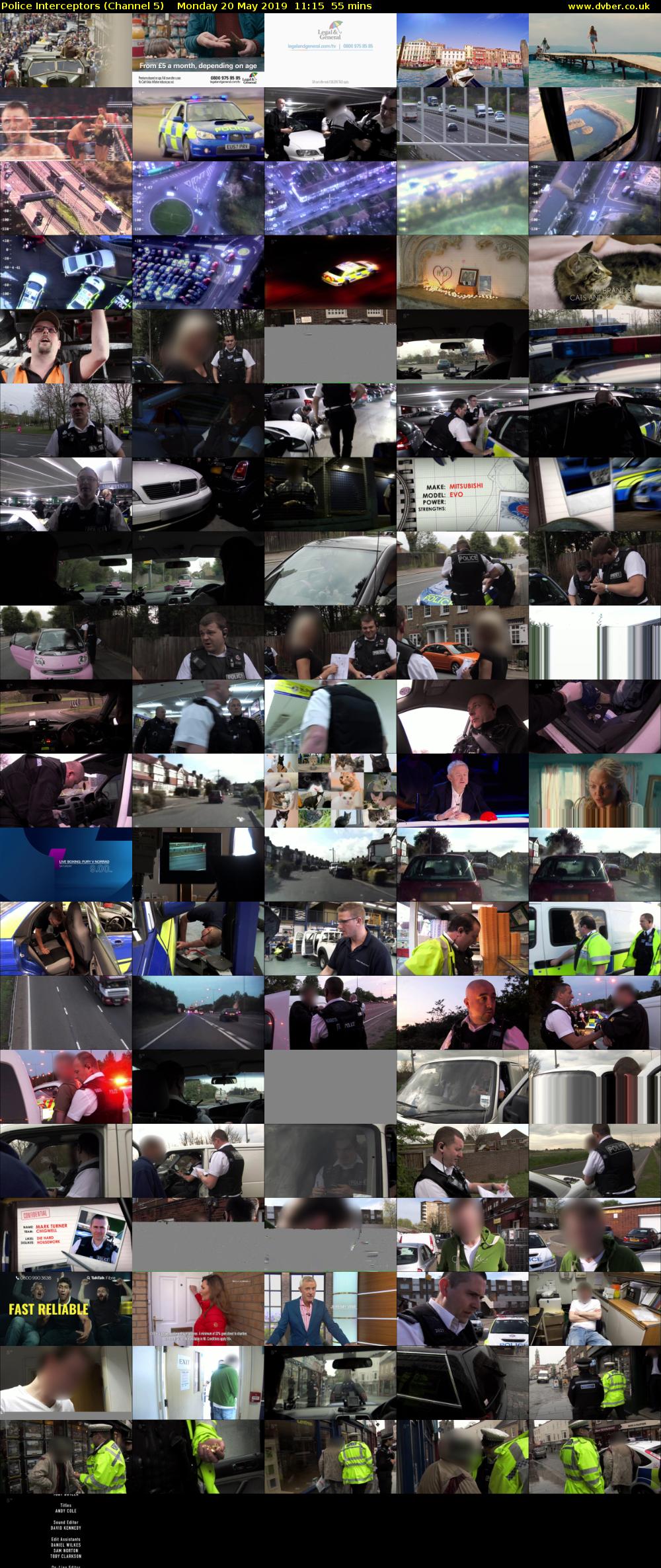 Police Interceptors (Channel 5) Monday 20 May 2019 11:15 - 12:10