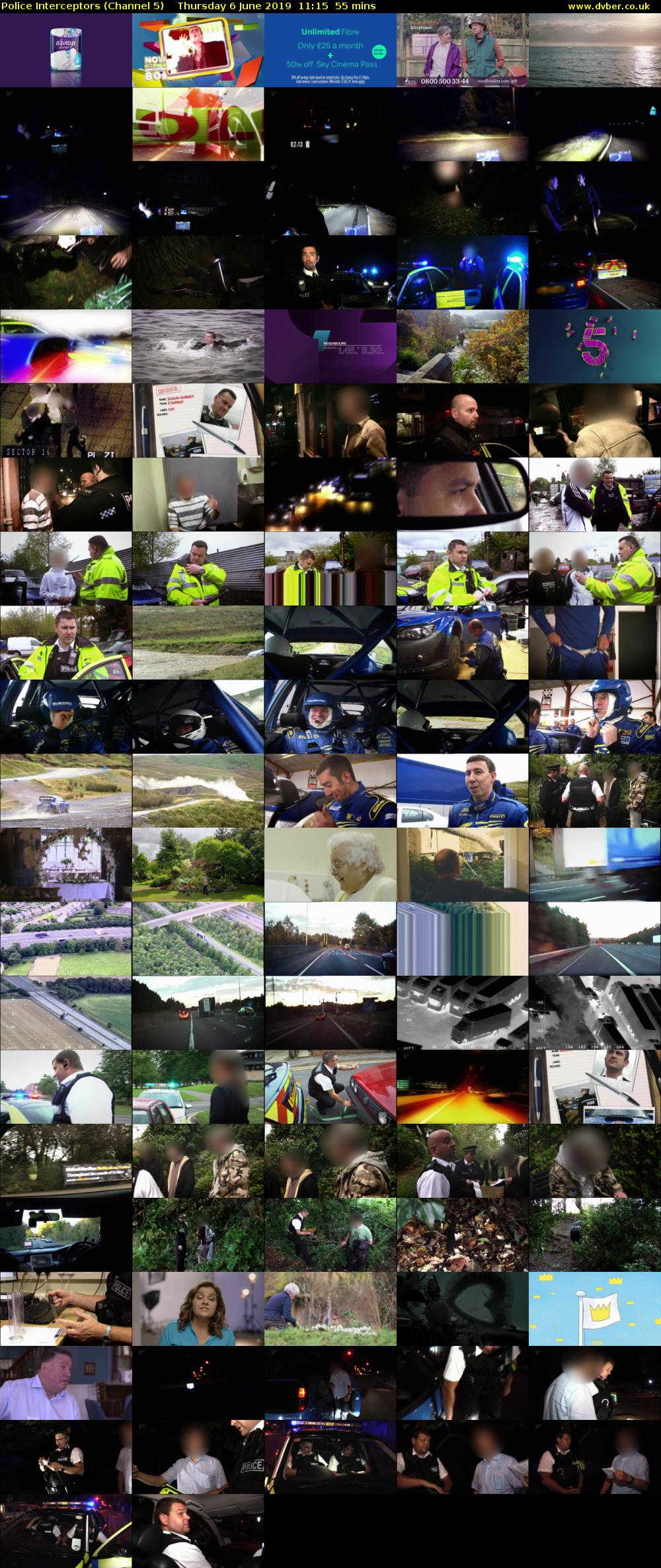 Police Interceptors (Channel 5) Thursday 6 June 2019 11:15 - 12:10