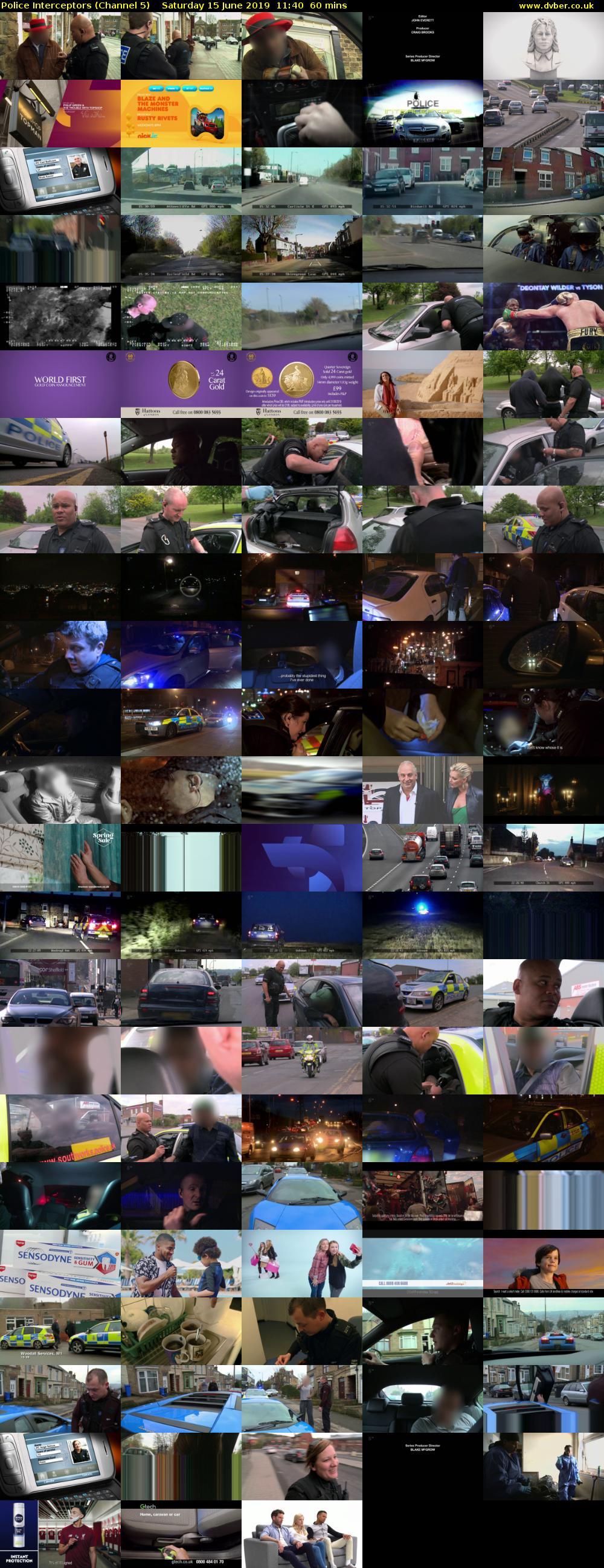 Police Interceptors (Channel 5) Saturday 15 June 2019 11:40 - 12:40