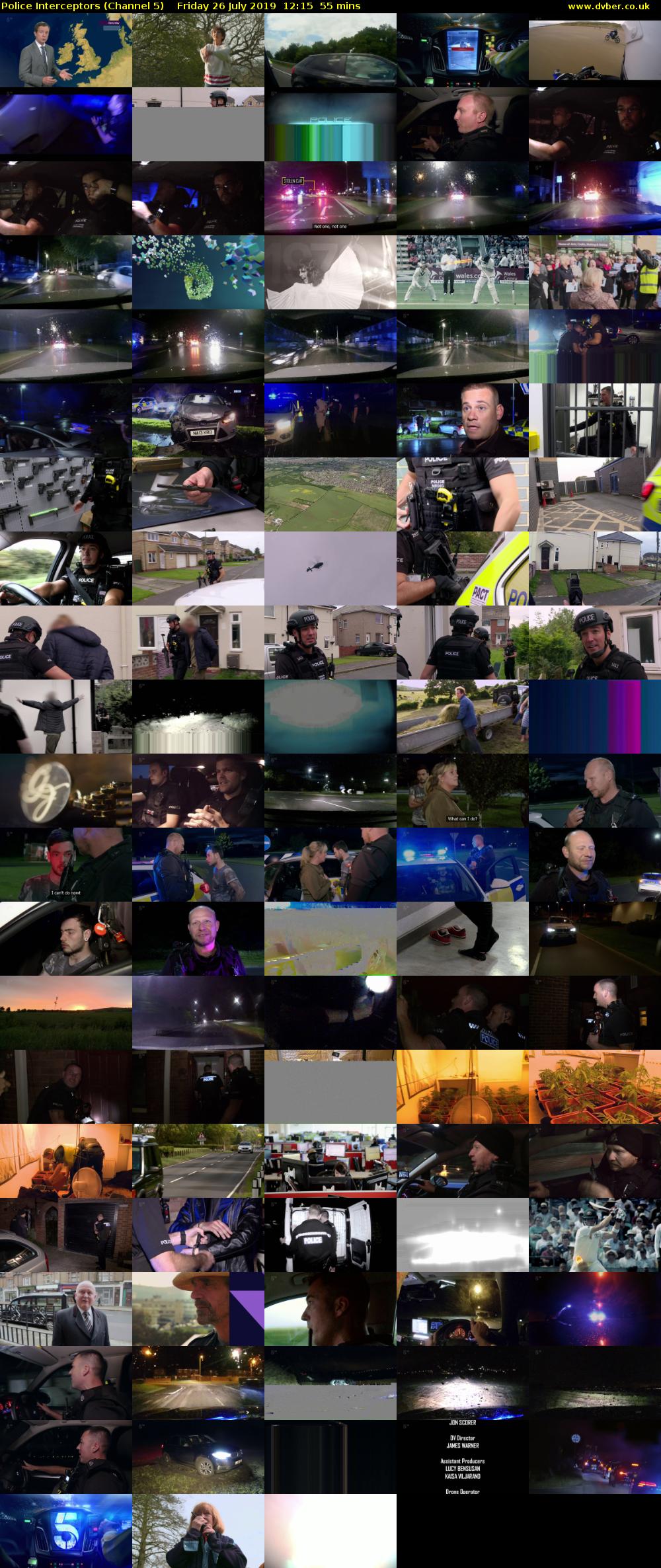 Police Interceptors (Channel 5) Friday 26 July 2019 12:15 - 13:10