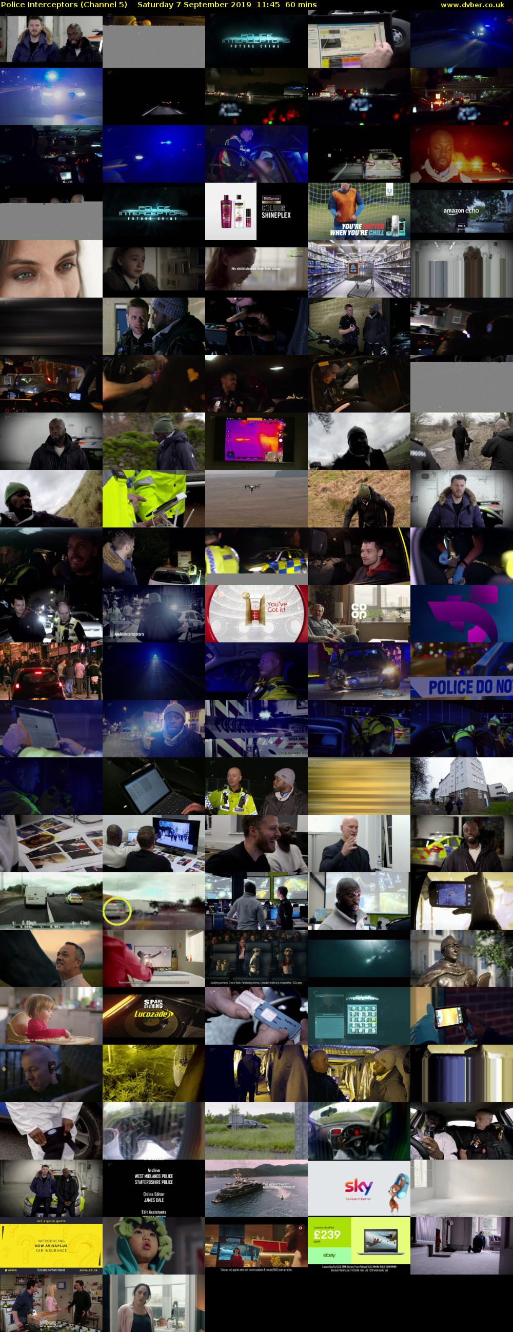 Police Interceptors (Channel 5) Saturday 7 September 2019 11:45 - 12:45