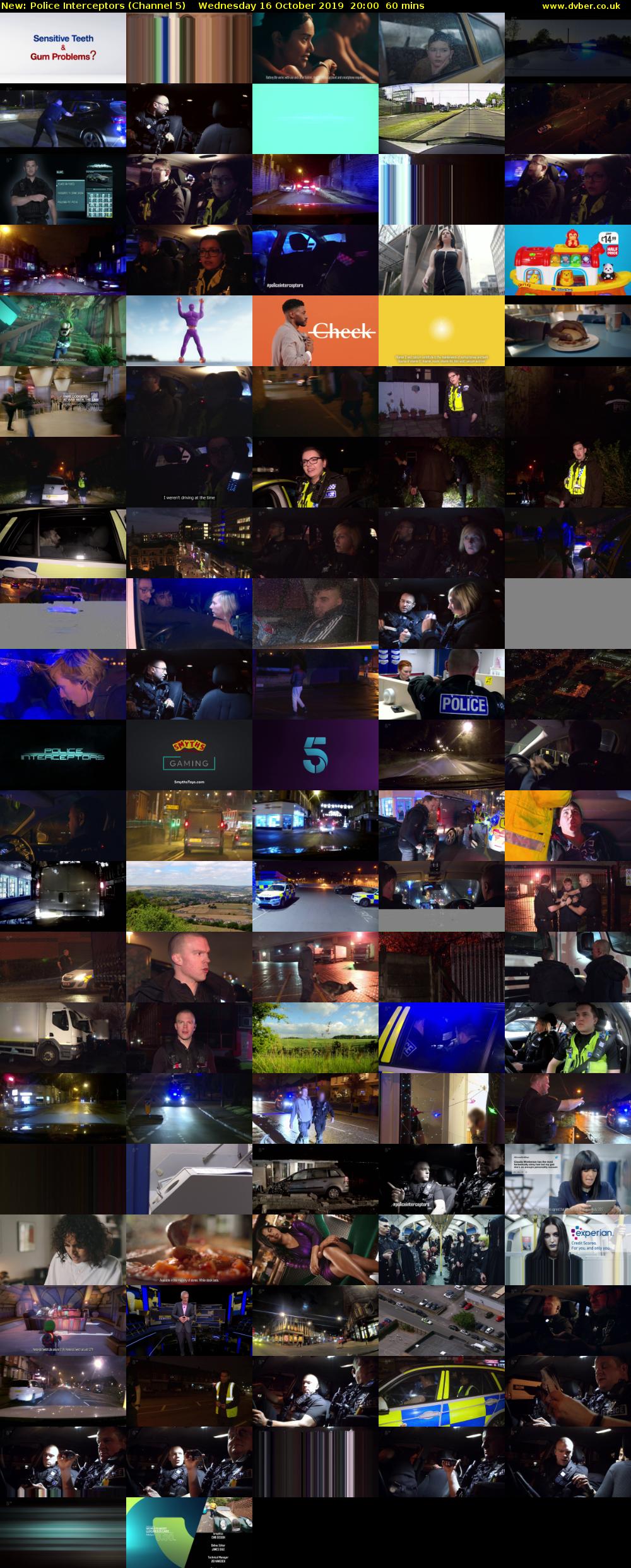 Police Interceptors (Channel 5) Wednesday 16 October 2019 20:00 - 21:00