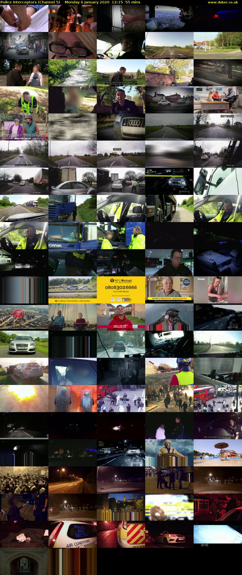 Police Interceptors (Channel 5) Monday 6 January 2020 12:15 - 13:10