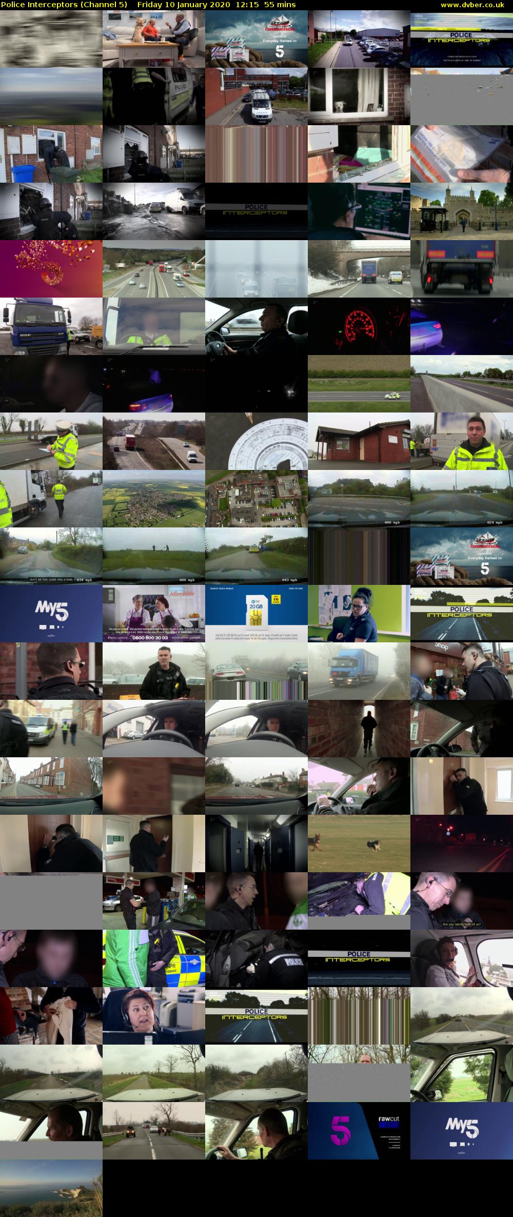Police Interceptors (Channel 5) Friday 10 January 2020 12:15 - 13:10