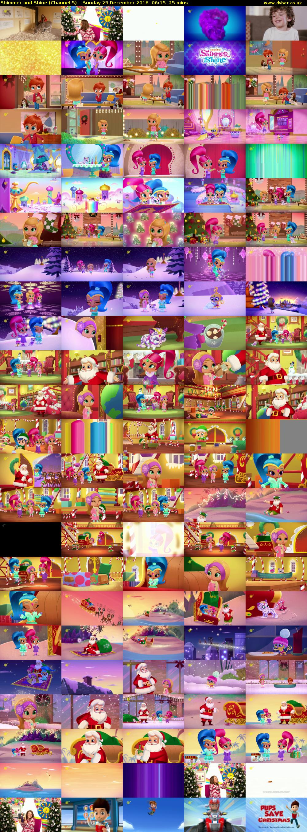 shimmer and shine channel 5 hd 2016 12 25 0615 presents for christmas