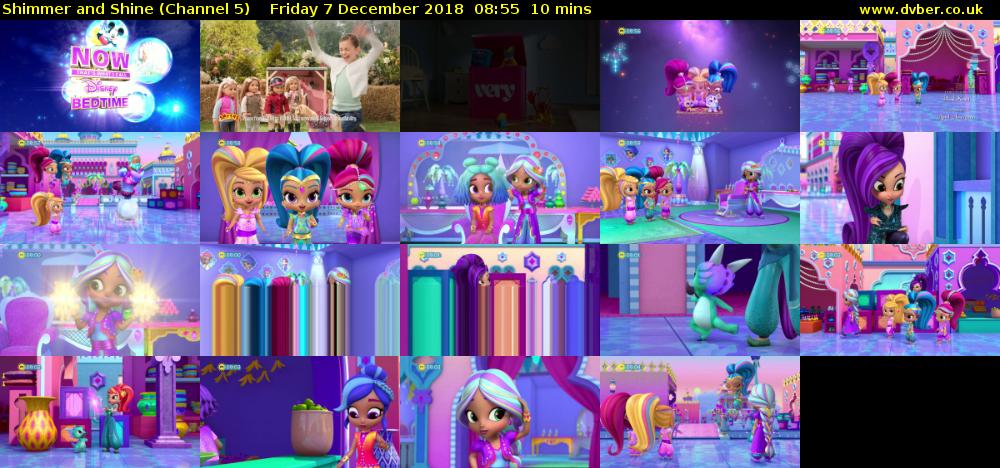 Shimmer and Shine (Channel 5) Friday 7 December 2018 08:55 - 09:05