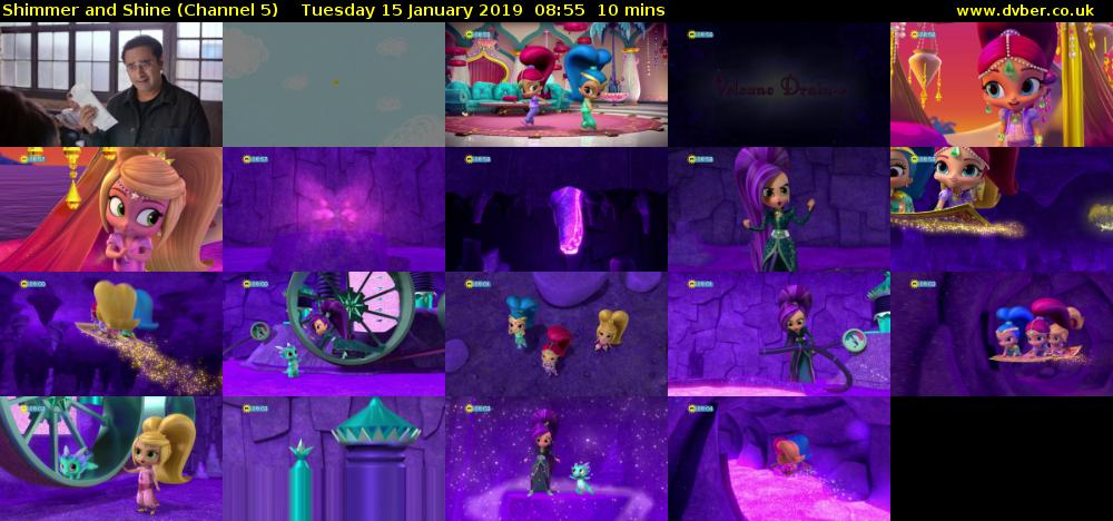 Shimmer and Shine (Channel 5) Tuesday 15 January 2019 08:55 - 09:05