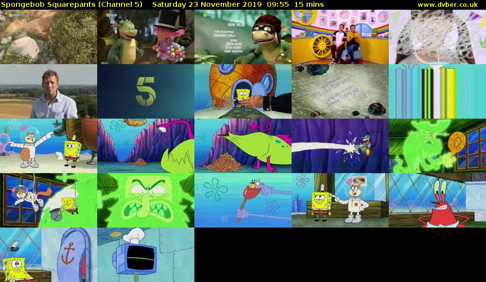 Spongebob Squarepants (Channel 5 HD) 201911230955