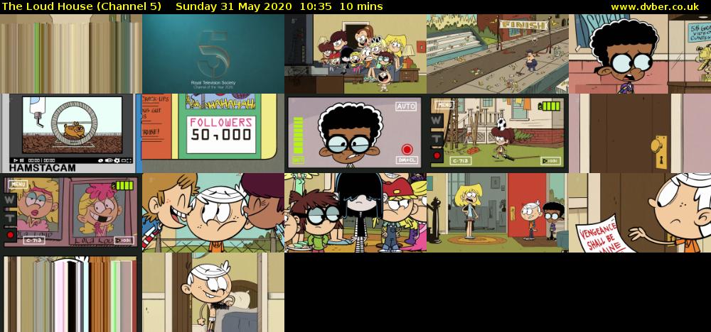 The Loud House (Channel 5) Sunday 31 May 2020 10:35 - 10:45